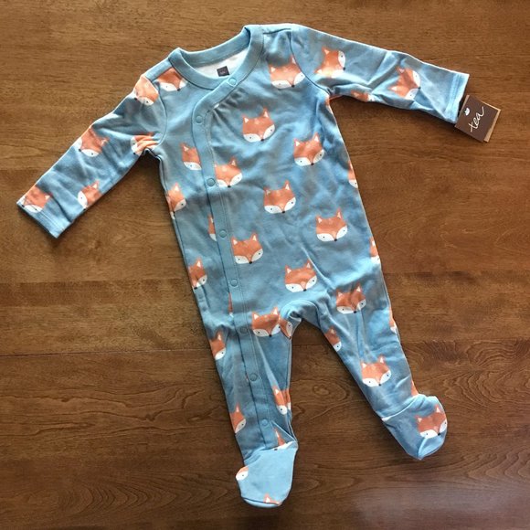 Tea Collection Other - Tea Collection fox romper 3-6m NWT